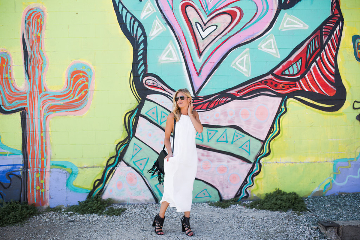 SUMMER WHITE MIDI DRESS