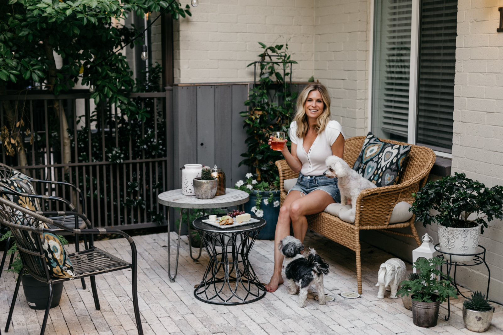 Patio Party With At Home