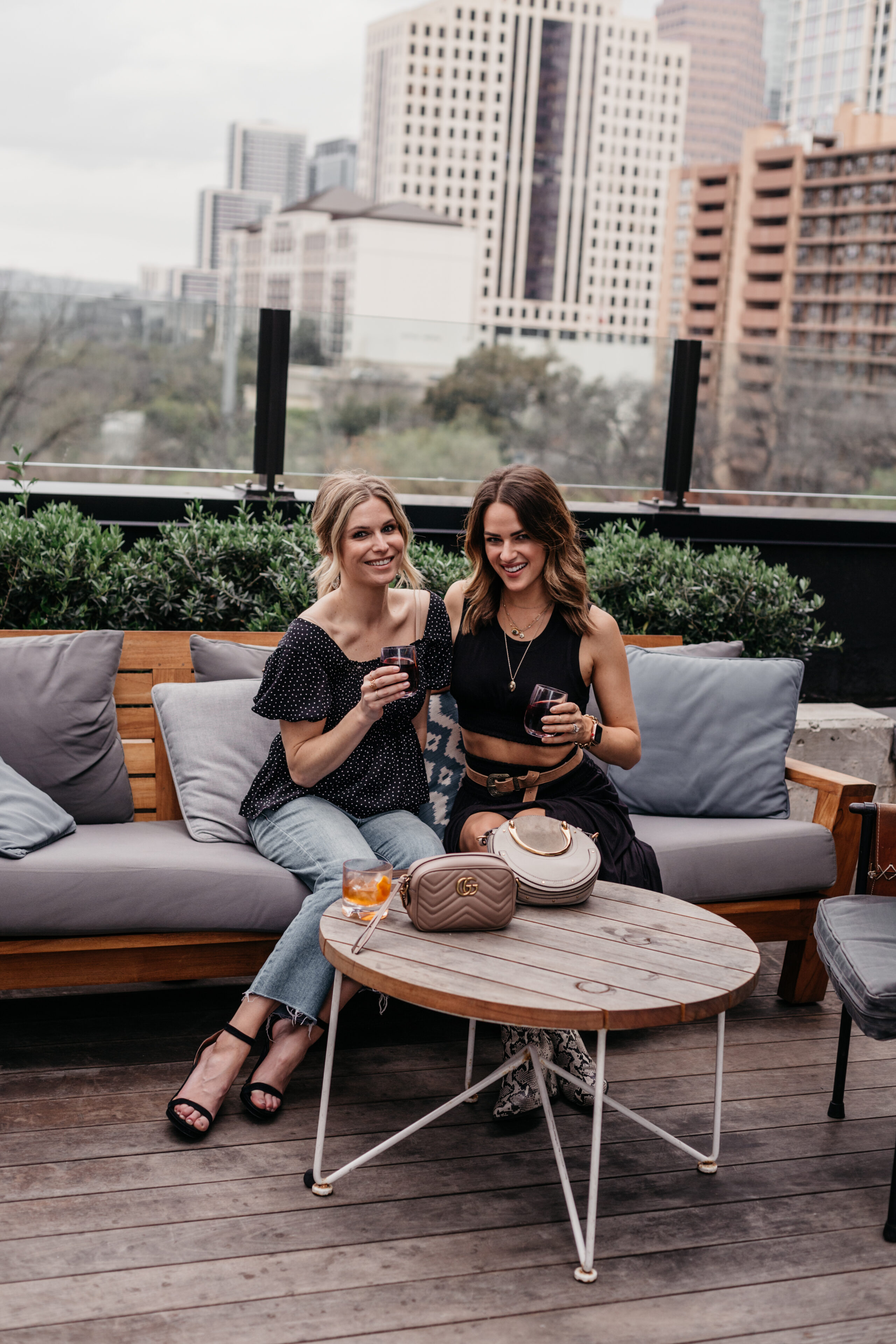 SXSW Austin - Brooke Burnett and her friend