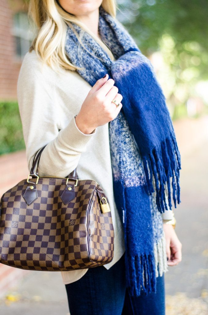 plaid blanket scarf