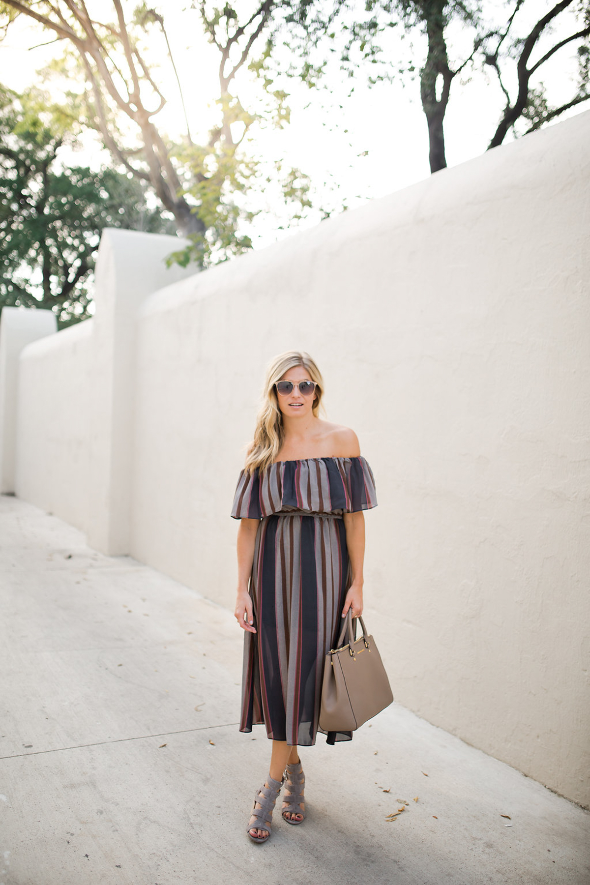 FALL OFF THE SHOULDER DRESS